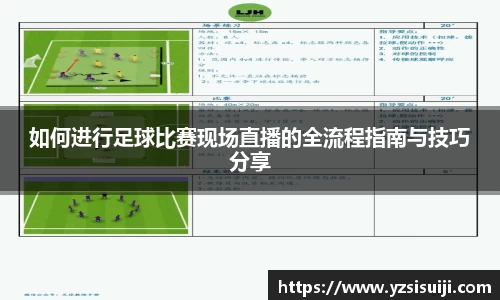 如何进行足球比赛现场直播的全流程指南与技巧分享